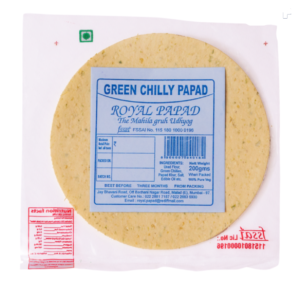 Royal Papad Green Chilly Papad