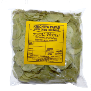 Royal Papad Green Chilli Khichiya Papad